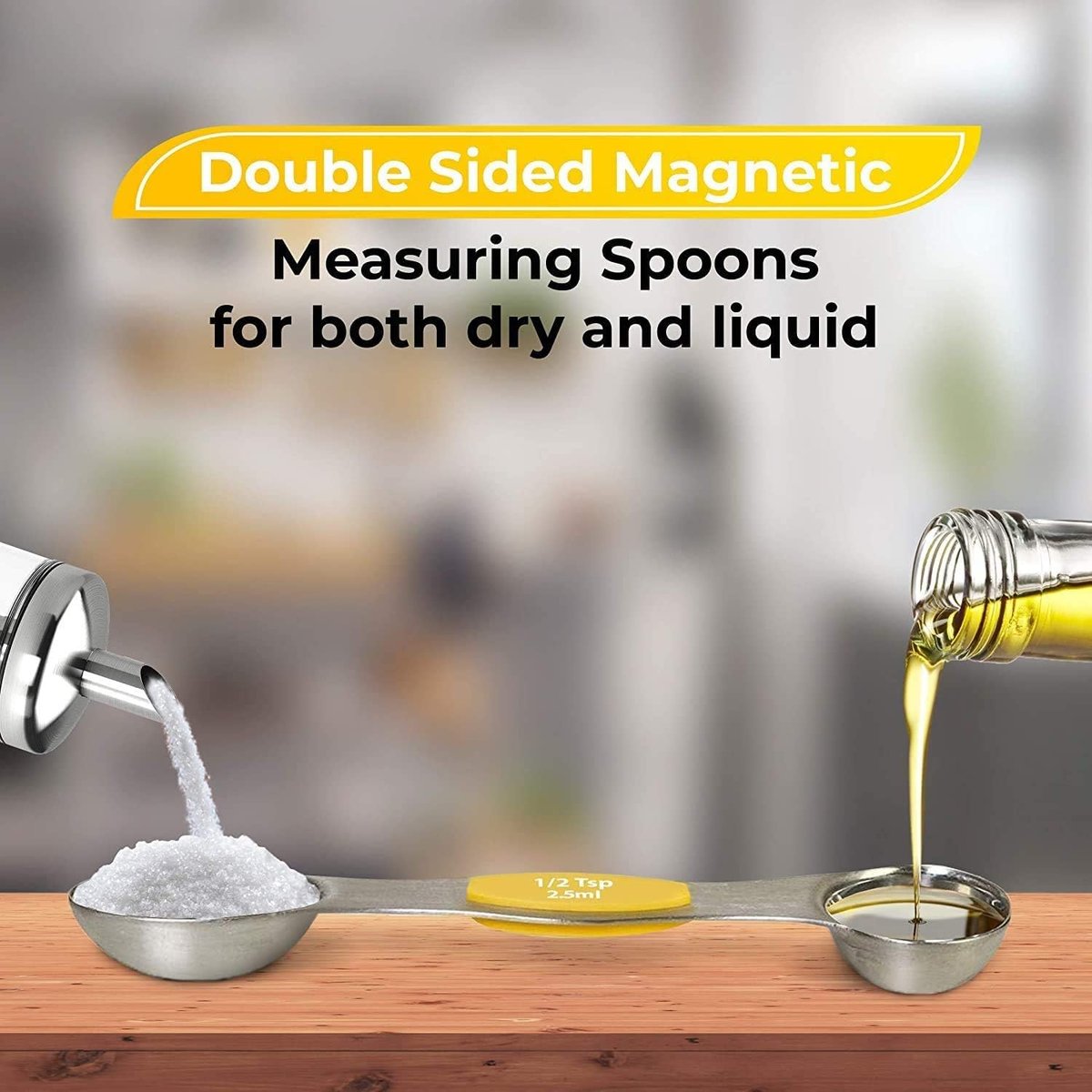 Stainless Steel Magnetic Measuring Full Set