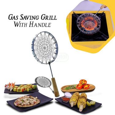 Gas Saving Grill With Handle