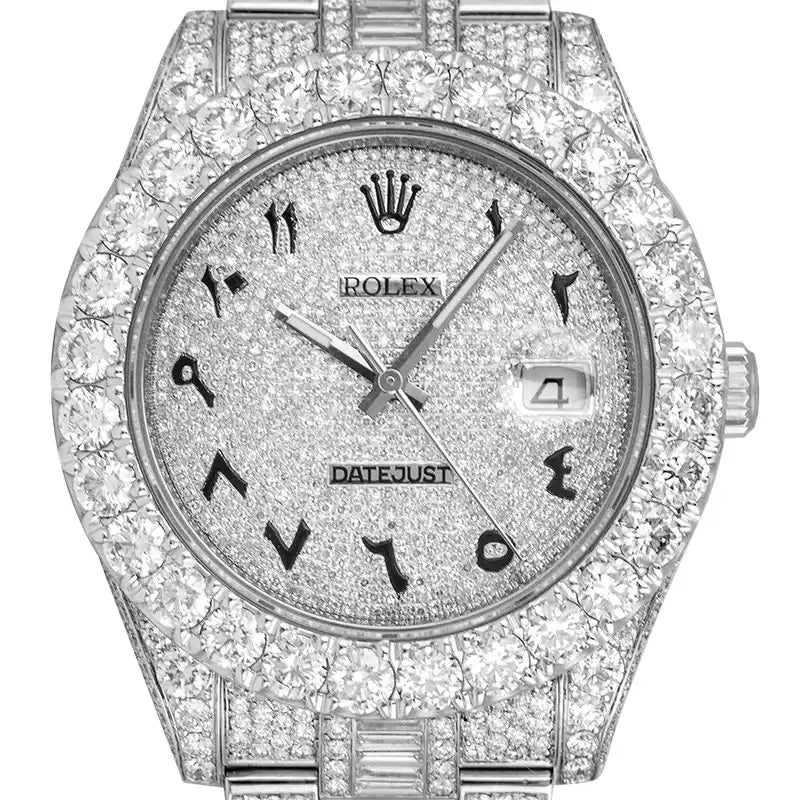 Classic Fully Iced Out Watch Automatic For Men & Women