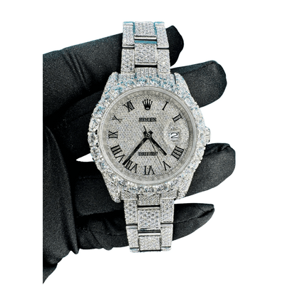 Fully Iced Out Watch Automatic For Men & Women