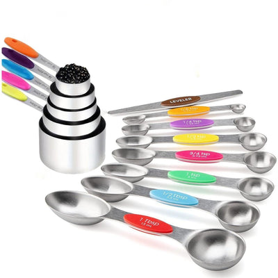 Stainless Steel Magnetic Measuring Full Set
