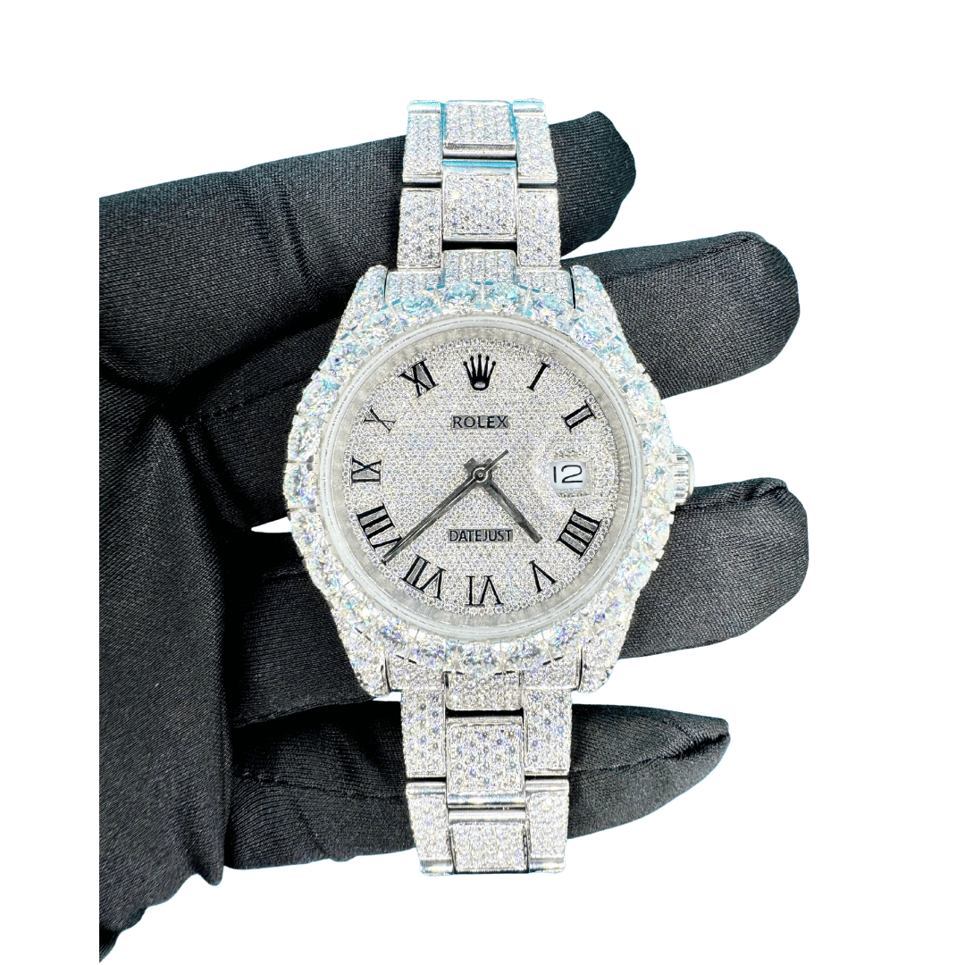 Fully Iced Out Watch Automatic For Men & Women