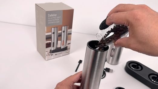 Rechargeable Salt and Pepper Shakers