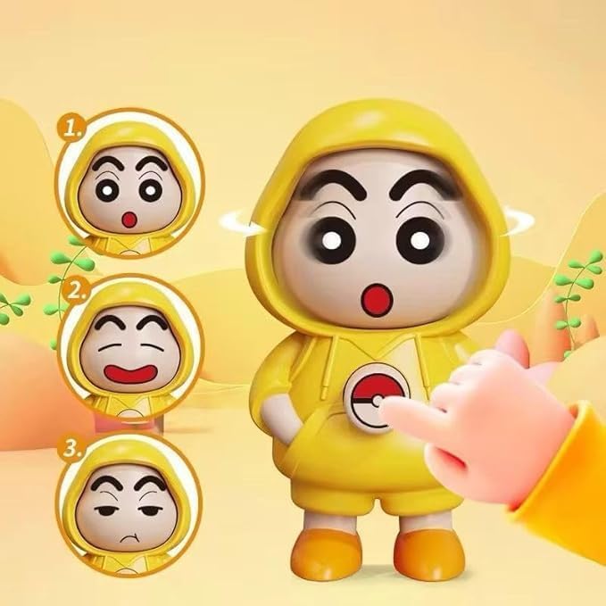Face Changing Shinchan Keychain