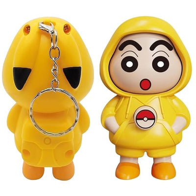 Face Changing Shinchan Keychain