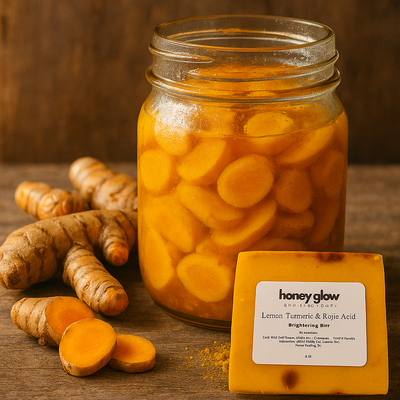Fermented Turmeric Brightening Soap Buy 1 Get 1 Free