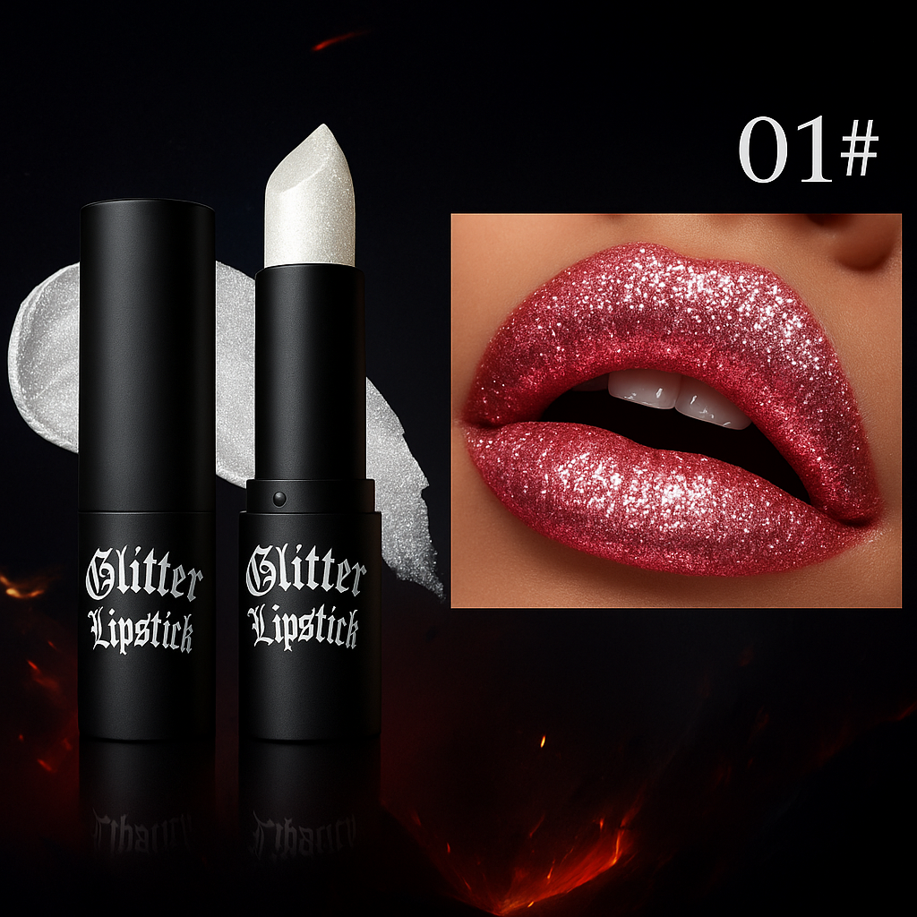💄✨ VelvetSpark 7-Shade Matte Glitter Set 🎨 (Pack Of 7)