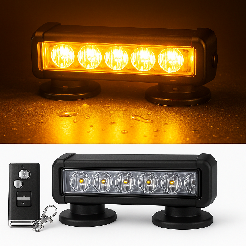 Car Strong Magnetic Flash Light