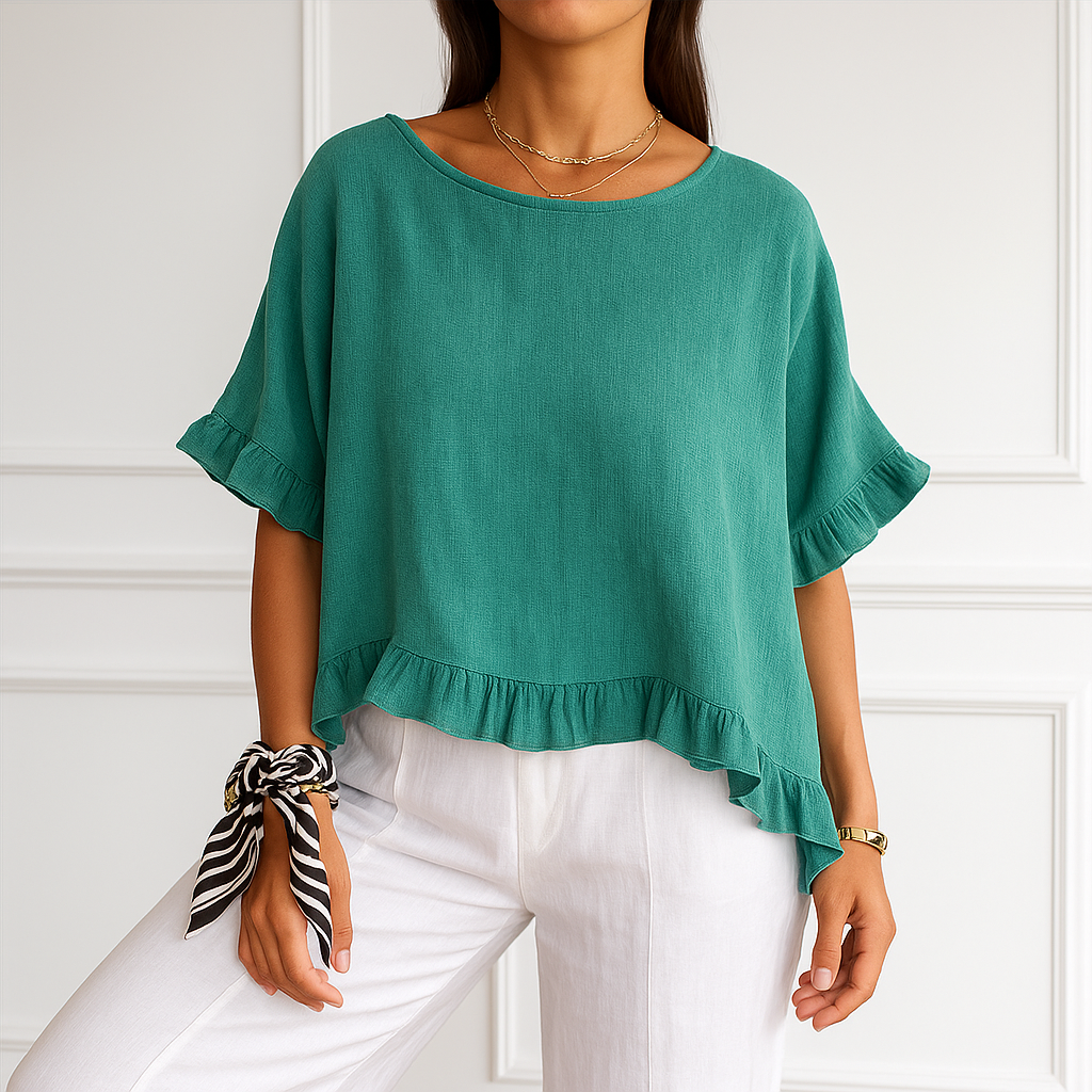 M-2XL cotton linen loose fit top Buy 1 Get 2 Free Today!!