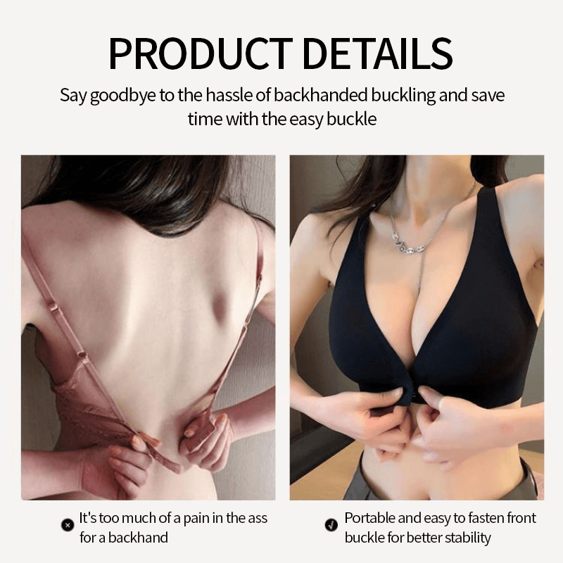 Deep V Push-up Bra (Pack Of 10 Mixed Colours)