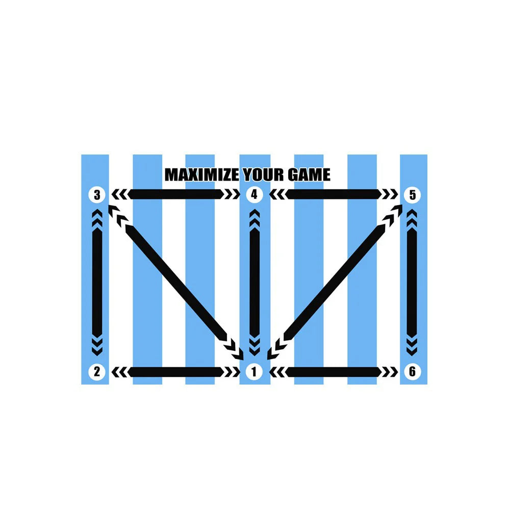 Non-Slip Football Train Mat for All Levels
