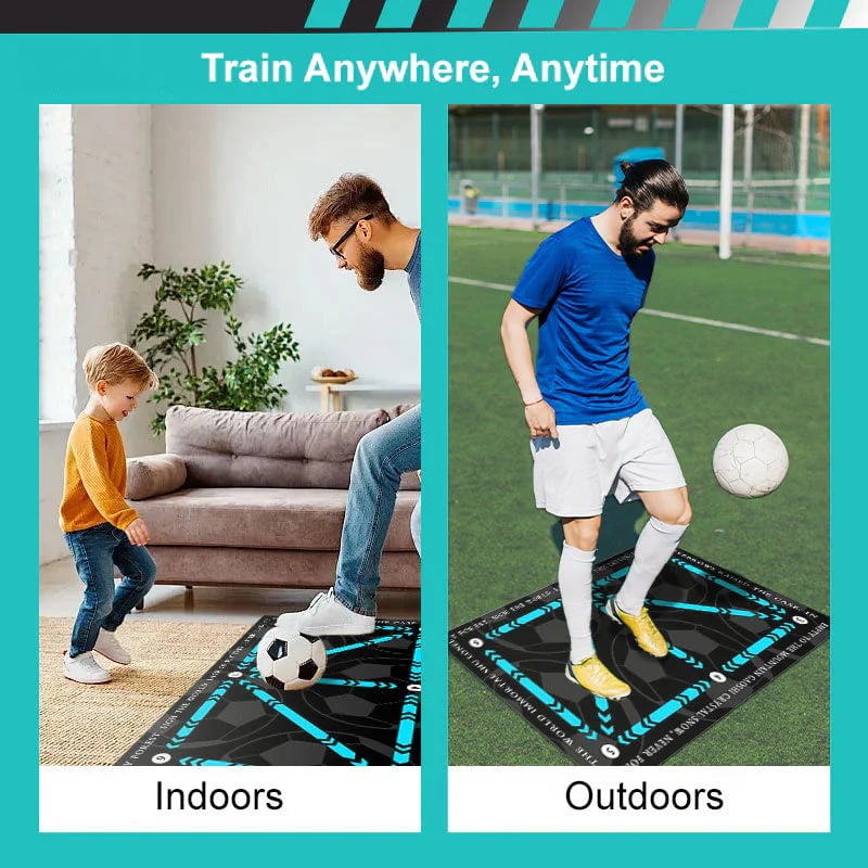 Non-Slip Football Train Mat for All Levels