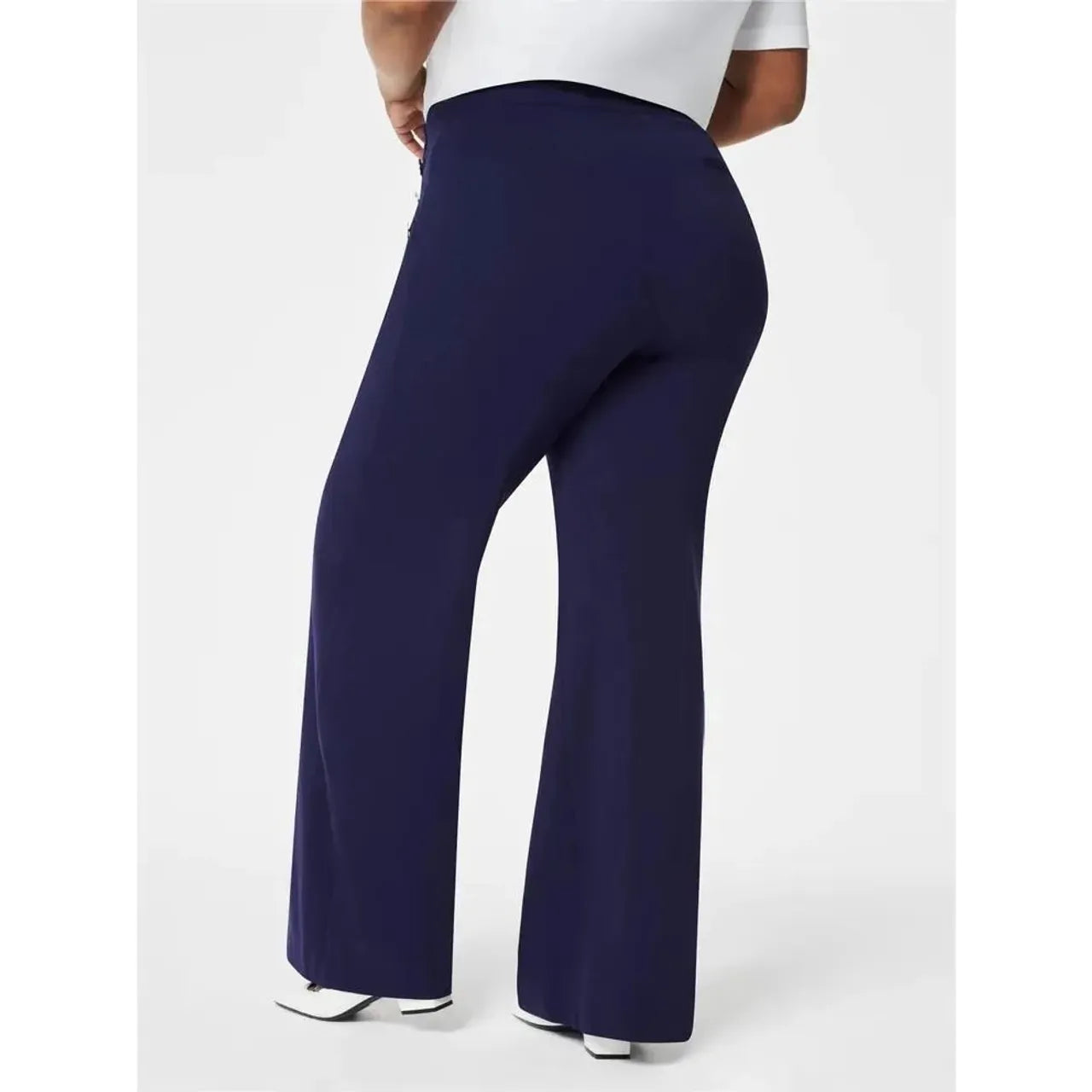 Tummy Control Button Wide Leg Pant Buy 1 Get 1 Free
